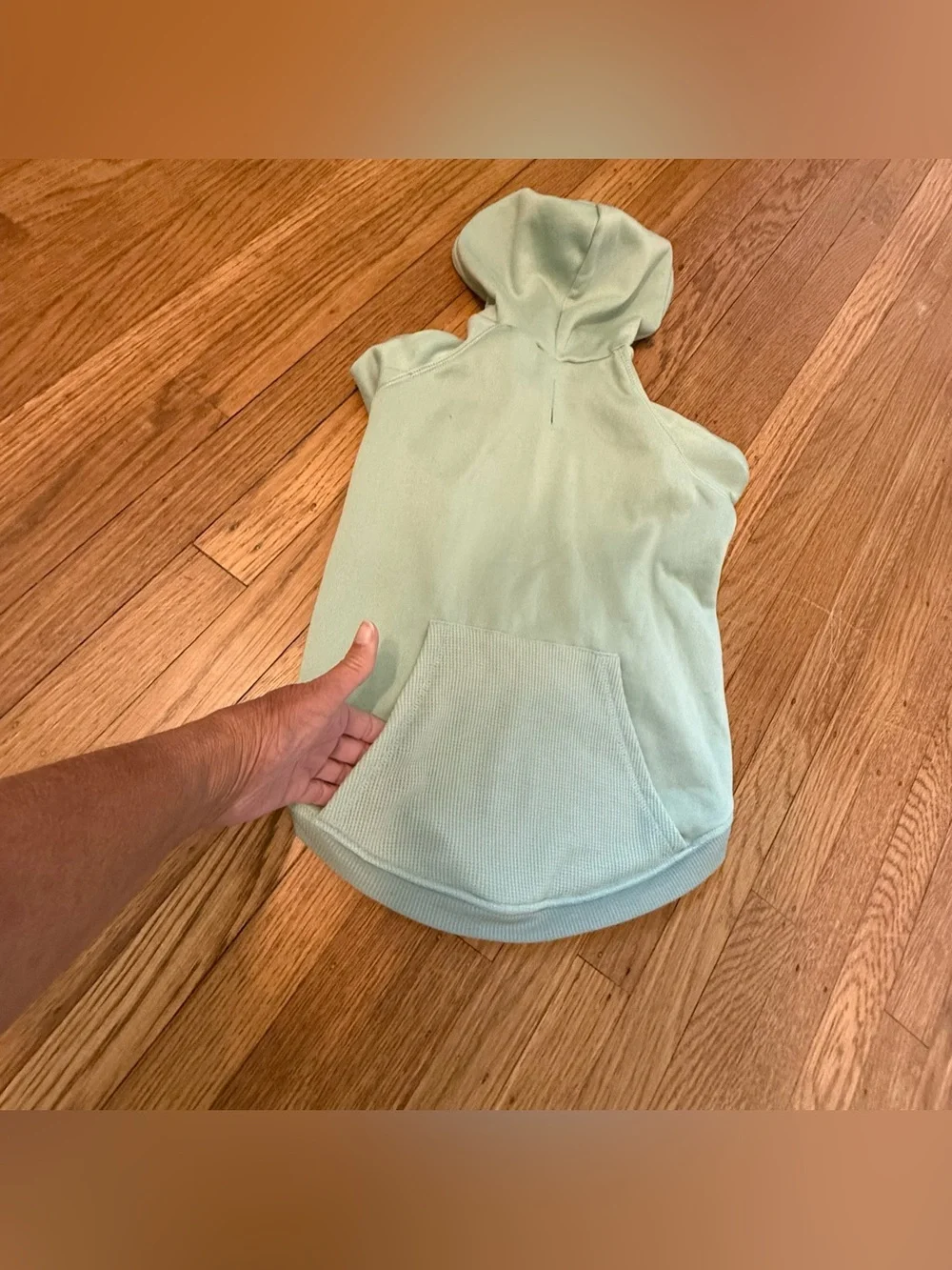 Pet Dog/Cat Hooded Sleeveless Sweatshirt size Large